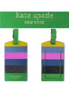Kate Spade Enchanted Stripe Bag Tag!